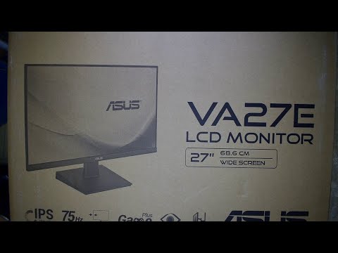 ASUS 27 inch LCD Unboxing & Review - YouTube | Monitore