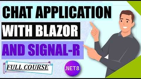 Completely build 🚀Chat App with Blazor Interactive Wasm🌟 : Handle user authentication and chats