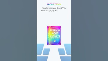 AI Prompts for Teachers by PromptPack | #AI #ChatGPT #Bard #Bing