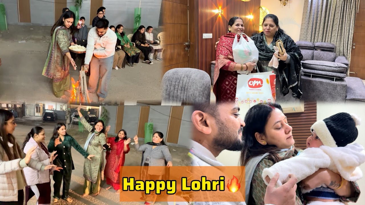 Meri Gudiya Ki Pehli Lohri❤️ @Madhujhambvlogs09 