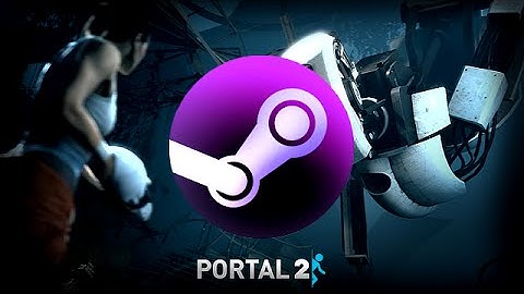 SteamOS - Portal 2 gameplay