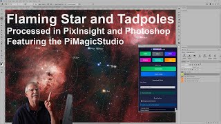 Flaming Star and Tadpoles with PiMagic Studio screenshot 5