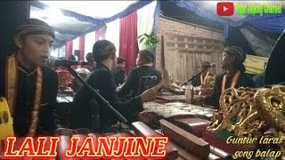 LALI JANJINE //Guntur laras gong balap//live Jetis alastuwo kebakramat Karanganyar//Tegar jaipong//