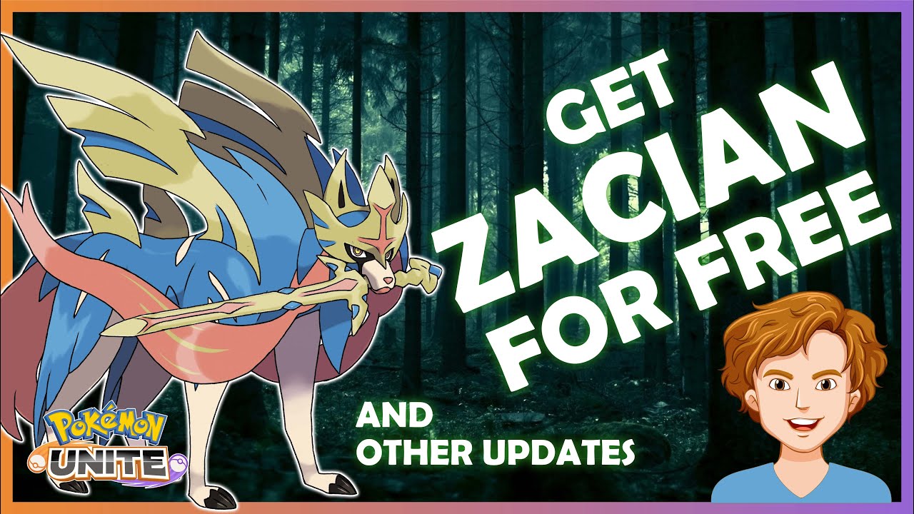 How To Get Zacian FREE!!! Other Pokemon Changes and Updates Pokemon Unite YouTube