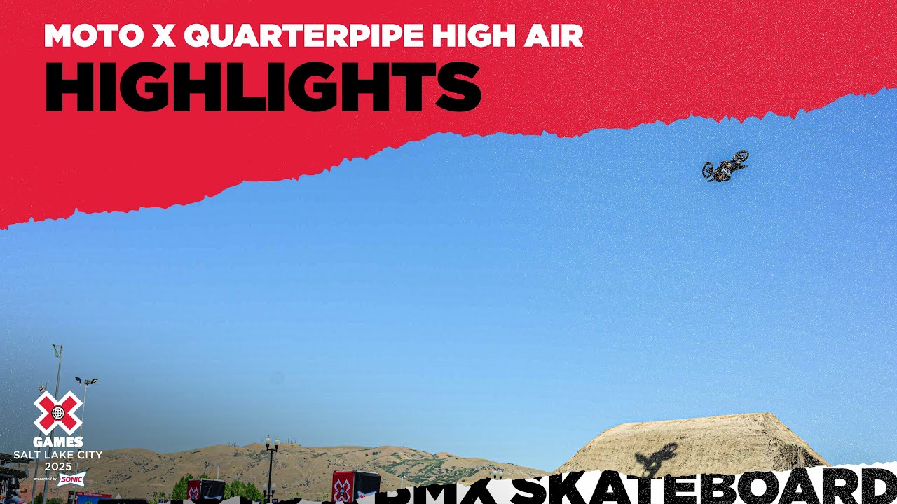 Moto X QuarterPipe High Air