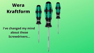 Wera Kraftform Screwdrivers, Are They Really That Good??