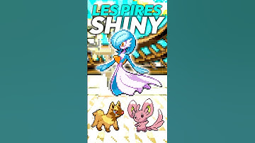 Les pokémon shiny que tu dois pas rencontrer