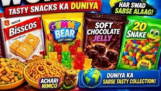 Kingo Biscuit vs Gummy Bear 🍫 | Ultimate Snacks World  screenshot 2