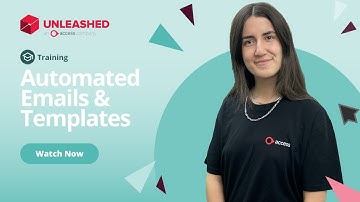 Automated Emails & Templates | Unleashed Inventory Management Training Academy