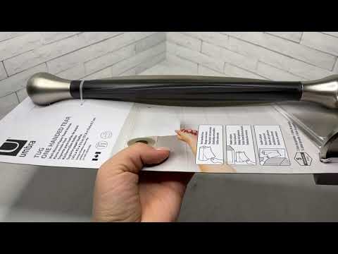 Держатель для бумажных полотенец Tug для кухни- чёрный Umbra  Видео обзор от Kitchen Devices-ru