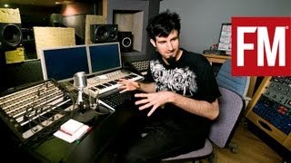 pendulums rob swire in the studio with future music
