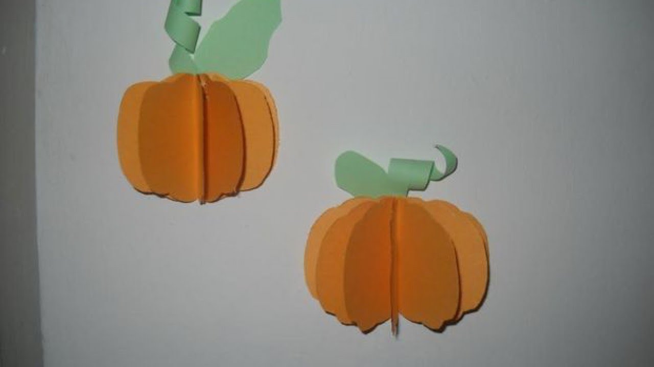 Pumpkin Paper Crafts 8