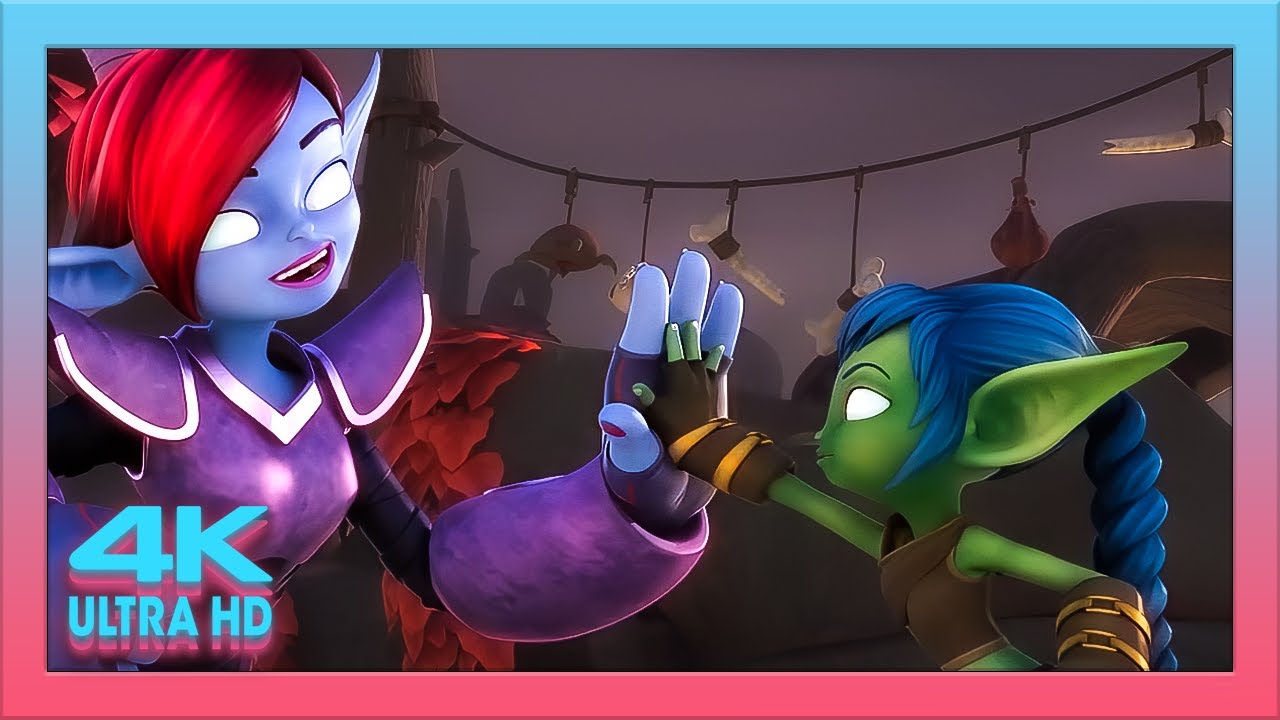 【Giantess 巨大娘 / 女巨人】Giant Ninjini - Skylanders Academy (4K Remaster)