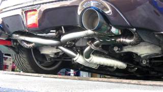 Z34 NOVUM ワンオフマフラーサウンド.MOV - YouTube