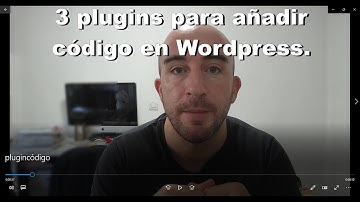 👉3 plugins de WORDPRESS para insertar código php, javascript, css o html. Snippets.