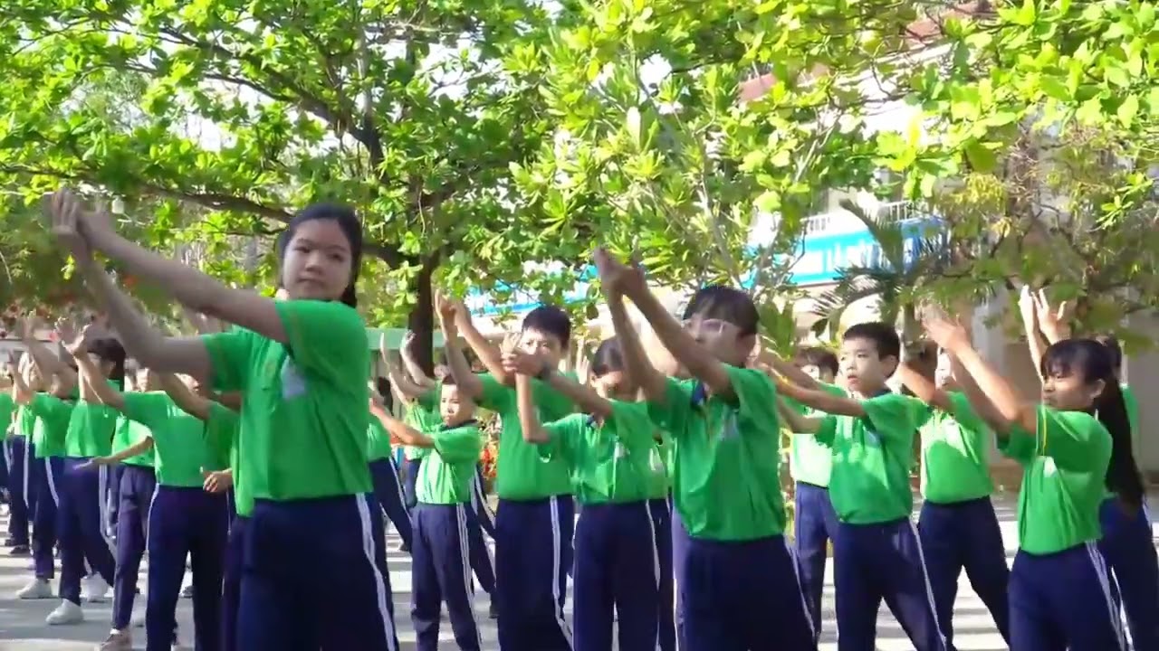 Trường Tiểu học Vĩnh Hoà 1 múa kun .Thông báo sẽ quay video mới 25/3 nhá mọi người