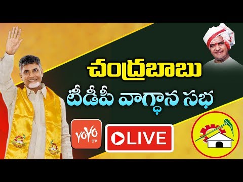 Chandrababu Live | TDP Election Campaign From Nuzvid - Krishna Dist | AP Politics | YOYO TV