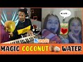 Singing Horrible Then Drinking Magical CoCoNut Water Prank (Angel Voice) (Omegle Singing Reaction)