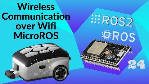 Wireless Bridge: Linking Your Robot and PC via a common WiFi  | ROS2 for Beginners and Microros
