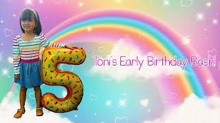 Toni's Early Birthday Bash! Fun, Games & Friends at School!