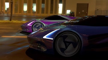 Alias Automotive model. VRed Rendering Animation