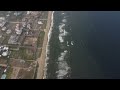 Ecr beach  aerial view  4k