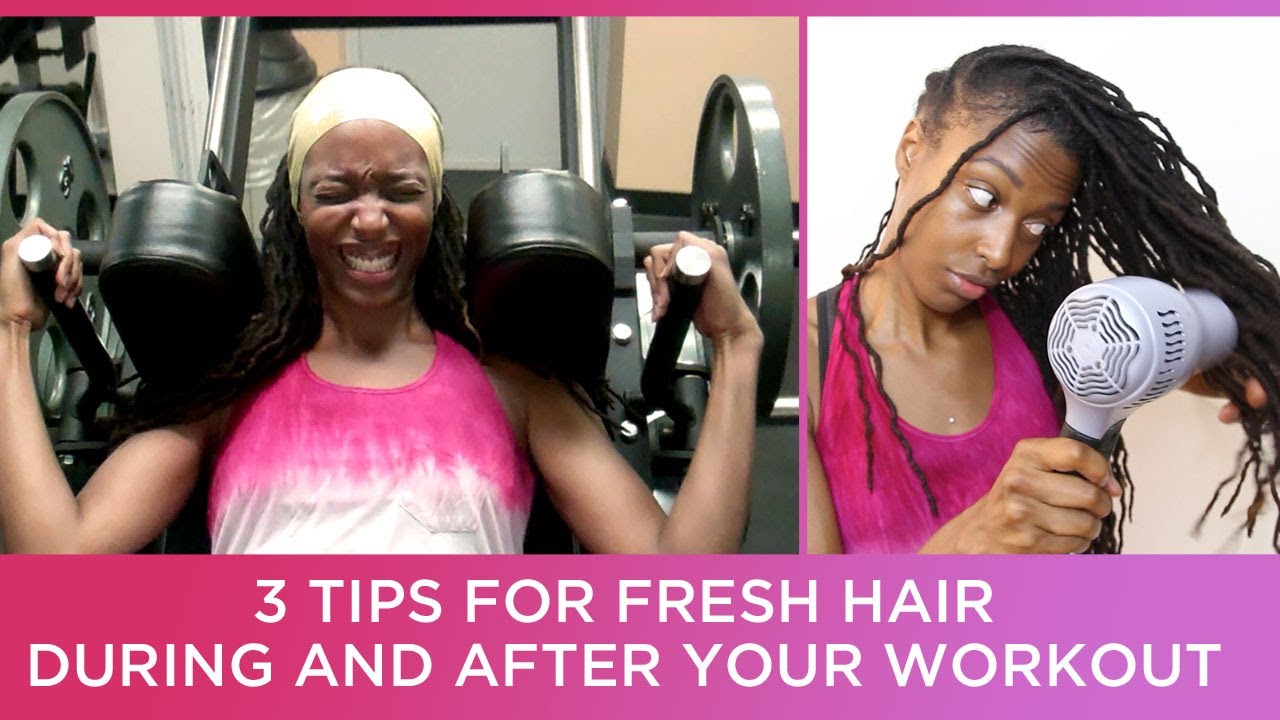 How To Take Care Of Sweaty Hair After Workout