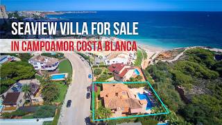 Villa for sale in Campoamor, Costa Blanca, Spain| Villas in Spain with seaviews || 6 bedrooms ||