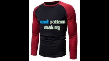 How to make Raglan sleeve pattern making system