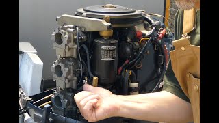 Evinrude 60hp VRO - Temporary Fuel Leak Repair