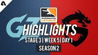 Guangzhou Charge vs. Shanghai Dragons | Overwatch League S2 Highlights - Stage 3 Week 5 Day 1