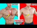 BEST 6 EXERCISES "INNER CHEST" 🔥