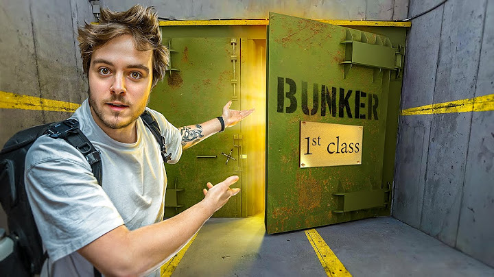 On visite un Bunker de Milliardaire