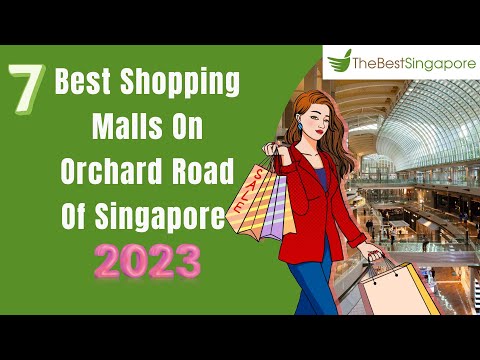 Video: Shopping Centers sa Orchard Road, Singapore