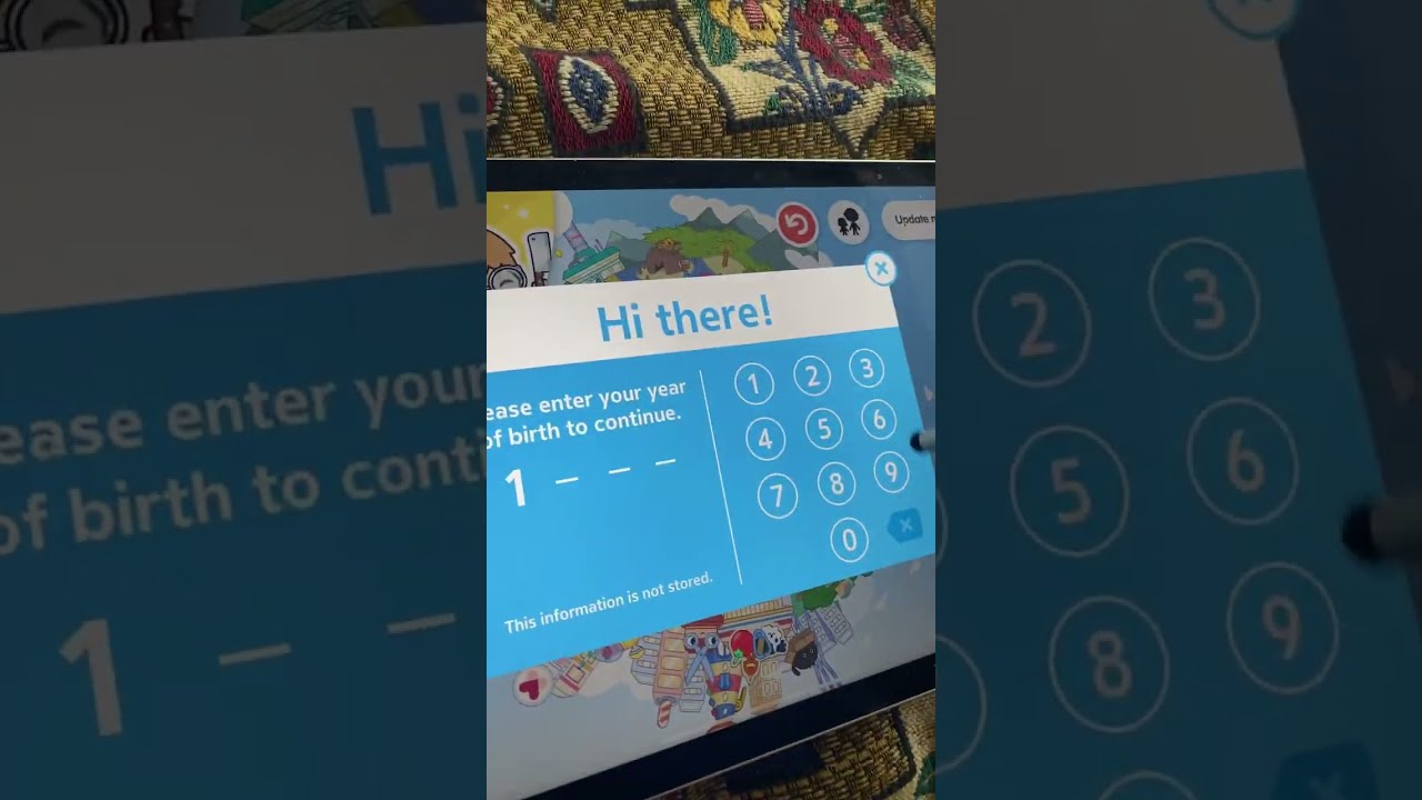 Passcode In TocaBoca 1989