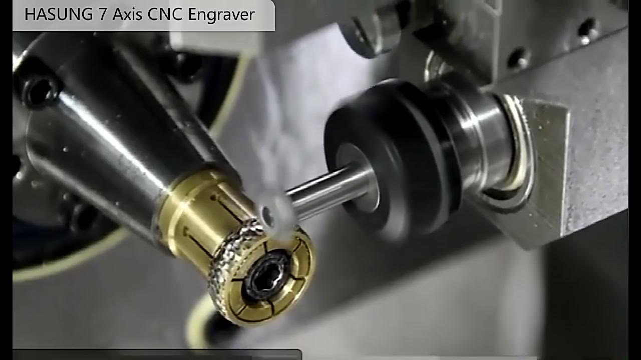 Top 1 Jewellery CNC Machine for Gold Ring and Bangle 7 Axis CNC