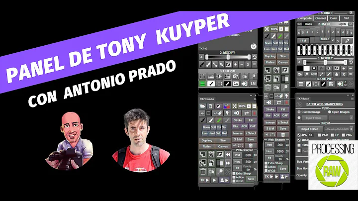 PANEL TONY KUYPER |TK7 MSCARAS LUMINOSIDAD| Proces...