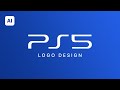 Recreating the PS5 Logo Design in 4 Minutes!