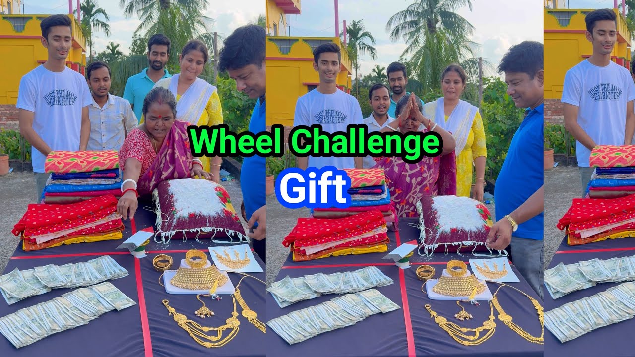 Funny Luckey Wheel Gift Challenge Video
