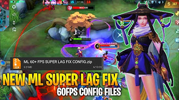 NEW!! ML Super Lag Fix Files | Fix Frame Drops + 60+ FPS | Patch All Star ML