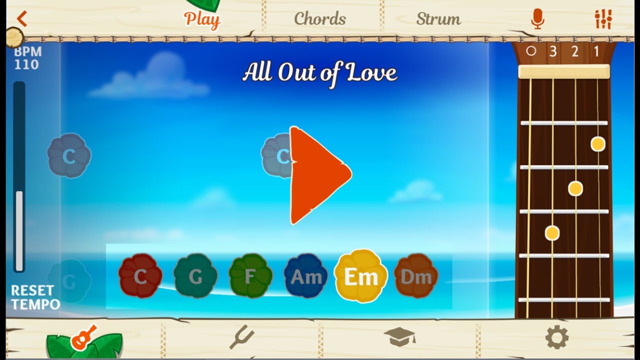 All Out Of Love By Air Supply Ukulele Tutorial Beginners YouTube