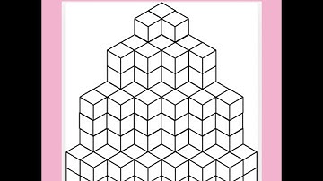 How Many Cubes are there in the figure? | Counting Cubes Reasoning | #cubescounting #sharpyourmaths