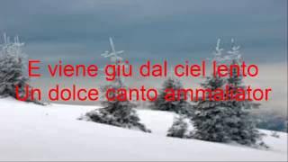 Video thumbnail of "Bianco Natale Lyrics"