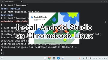 Install Android Studio on Chromebook Linux