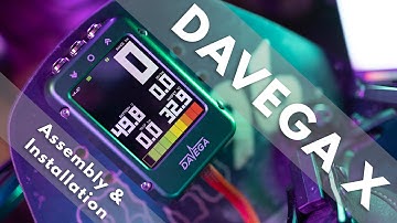 DaVega X: VESC Telemetry Display (Detailed Assembly & Installation)