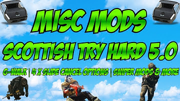 Every Single Misc Mod In The Taylordrift Scottish Try Hard 5.0 Script | G-Walk Slide Cancel + More