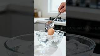 Perfectly soft-boiled eggs every time using this metho