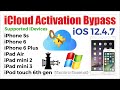 Windows | iOS 12.4.7 | iCloud Activation Bypass | iPhone 5s, 6, 6 Plus | iPad Air, mini 2 & 3