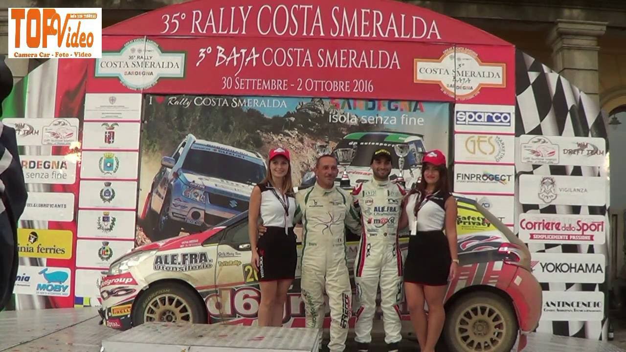 CIUFFI TOMMASO-MORGANTI GIACOMO RALLY COSTA SMERALDA 2016 - YouTube