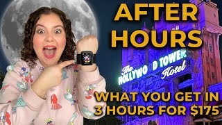 $175 for ONLY 3 Hours at Disney's Hollywood Studios? Walt Disney World After Hours